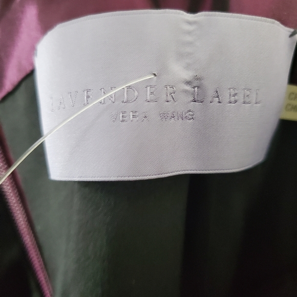 *like NEW* Vera Wang Lavender Label Violet Strap tube dress 👗  US6 - Picture 4 of 5